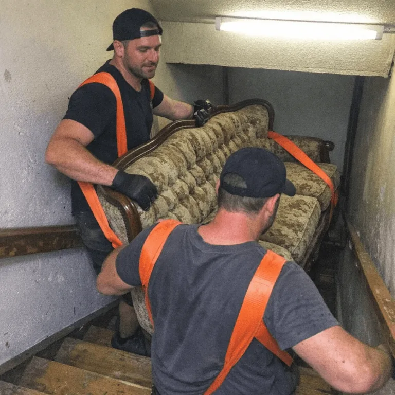 Sicherer Abtransport von Altmöbeln